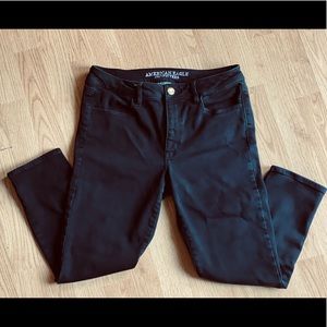 American Eagle Super Stretch Hi-Rise Crop Jegging sz 12